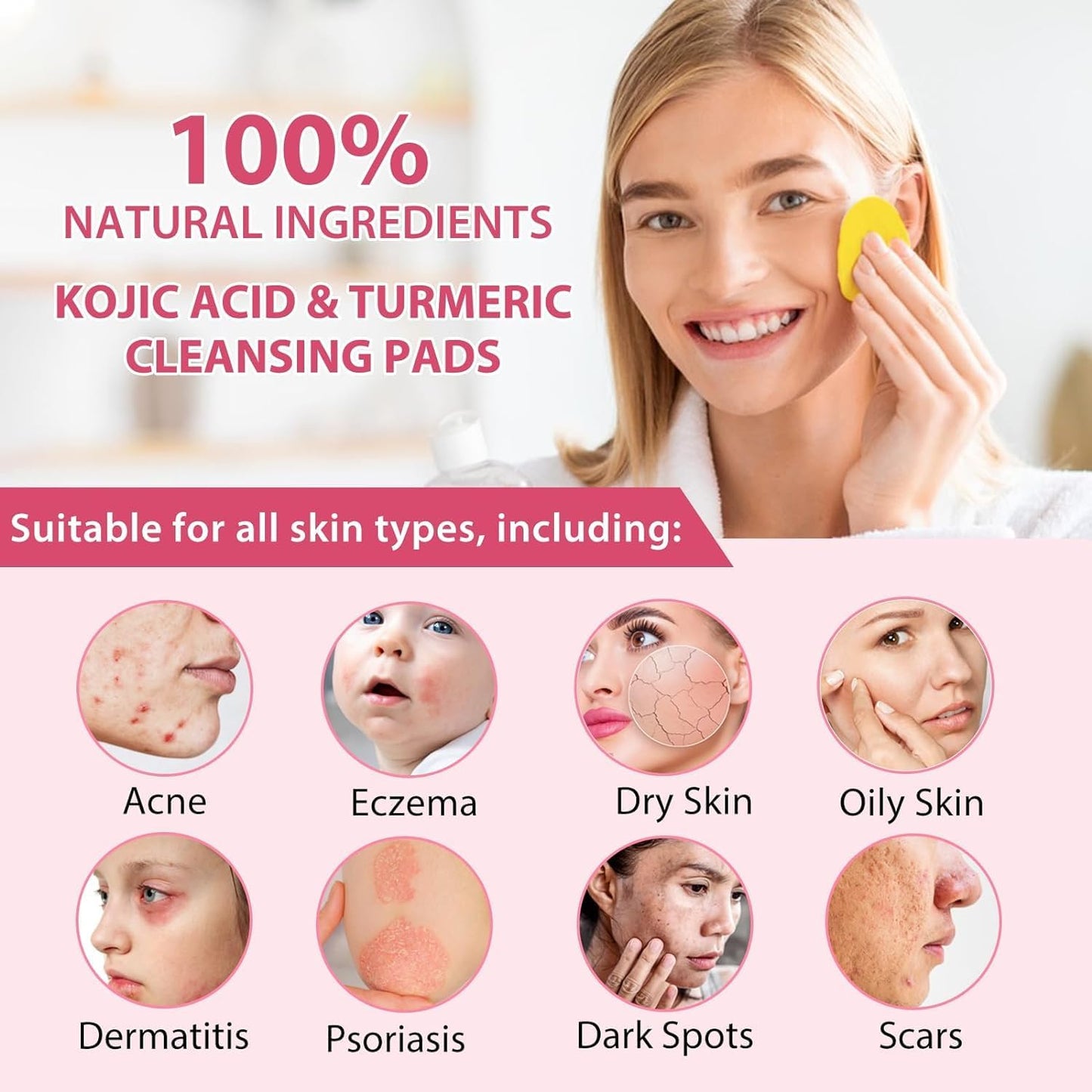 TURMERIC & KOJIC ACID PADS
