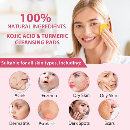 TURMERIC & KOJIC ACID PADS